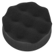Hook-and-Loop Buffing & Polishing Foam Head 80 x 25mm - Black/Soft