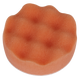 Hook-and-Loop Buffing & Polishing Foam Head 80 x 25mm - Orange/Firm