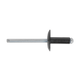 Aluminium Large Flange Rivet 4x10mm Black