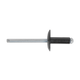 Aluminium Large Flange Rivet 4x14mm Black