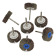 Rotary Tool Flap Wheel Set 7pc