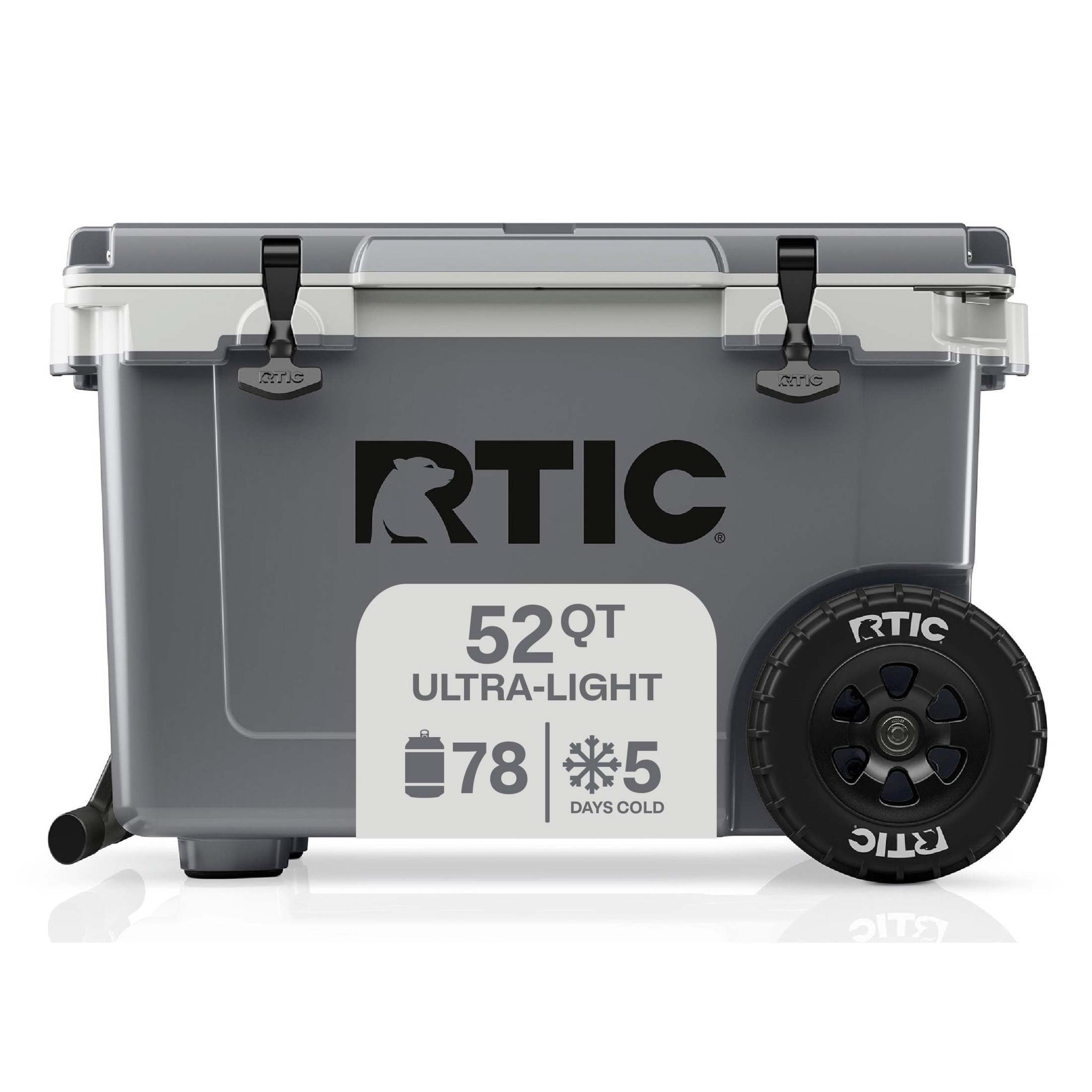 RTIC 52 QT White/Grey