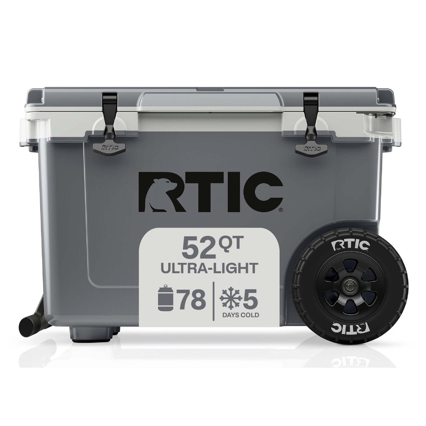 RTIC 52 QT Wheeled Hard-Sided Cooler