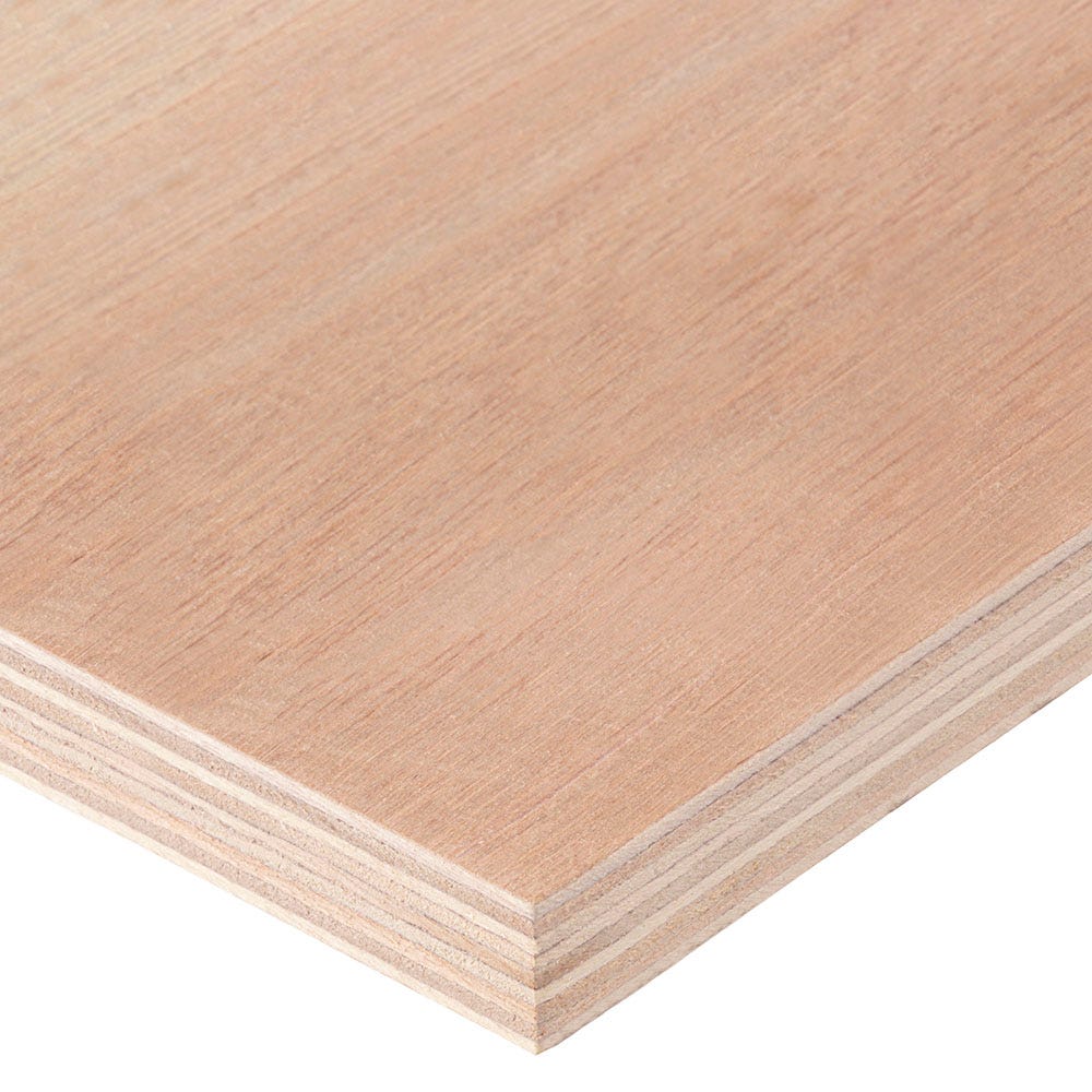 15mm Hardwood Plywood B/BB 2440 x 1220mm (8' x 4')