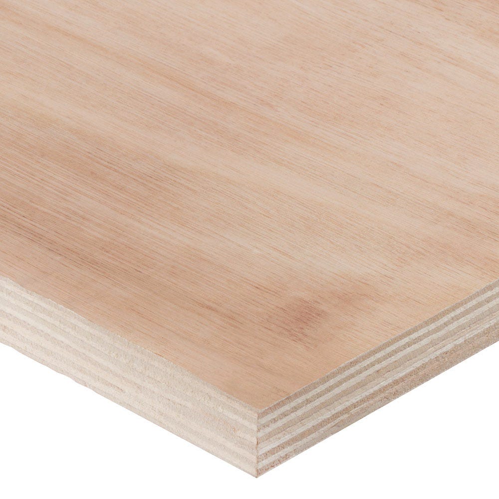 18mm Hardwood Plywood B/BB 2440 x 1220mm (8' x 4')