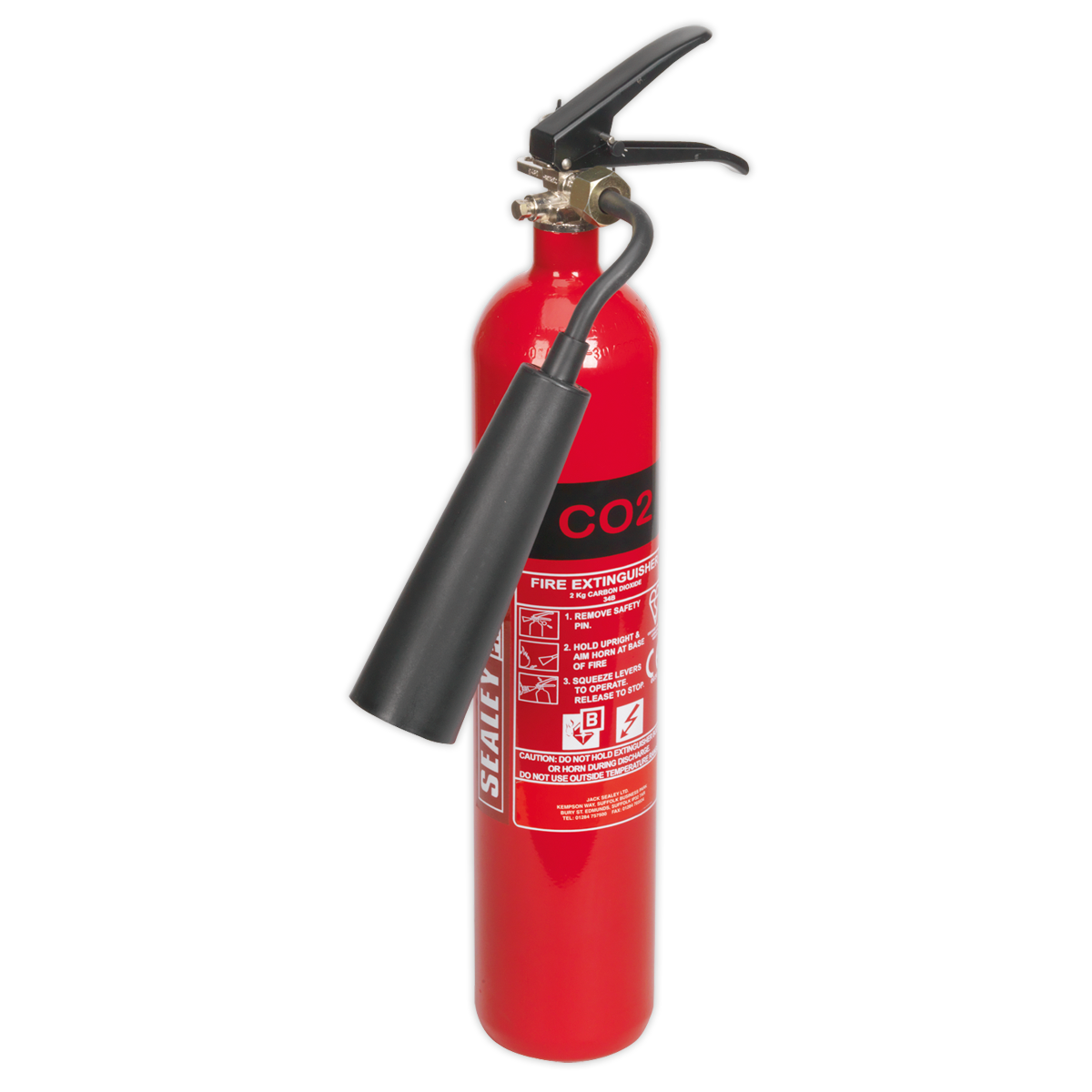 CO2 Fire Extinguisher 2kg SCDE02