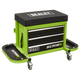 Mechanic's Utility Seat & Toolbox - Green