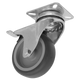 75mm Castor Wheel with Swivel Plate & Total Lock