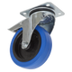 125mm Castor Wheel with Swivel Plate & Total Lock