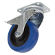 160mm Castor Wheel with Swivel Plate & Total Lock