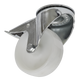 100mm Castor Wheel with Swivel Bolt Hole & Total Lock