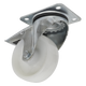 100mm Castor Wheel with Swivel Plate & Total Lock