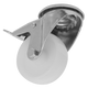 80mm Castor Wheel with Bolt Hole & Total Lock