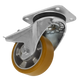 125mm Castor Wheel with Swivel Plate & Total Lock