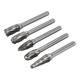 Ripper Coarse Tungsten Carbide Burr Set 5pc