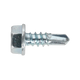 Zinc Plated Self-Drilling Hex Head Screw 4.2 x 13mm Pack of 100