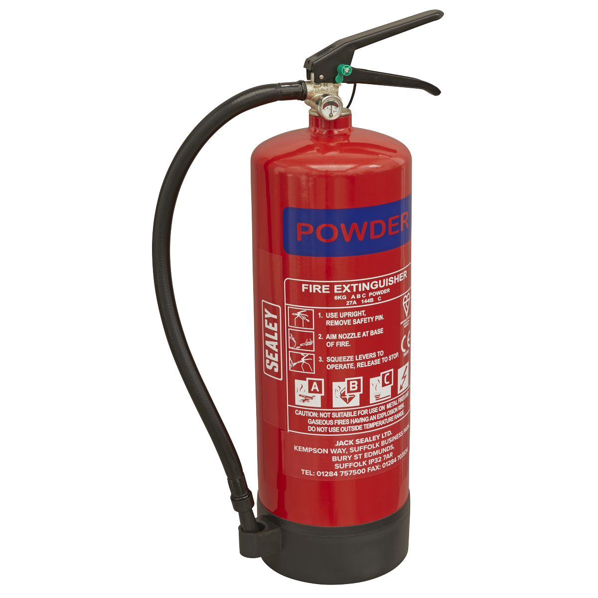 Dry Powder Extinguisher 6kg SDPE06