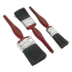 PureBristlePaintBrushSet3pc