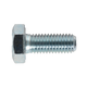 8.8ZincPlatedHTSetscrewM10x25mmDIN933SS1025