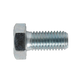 SS1225 Zinc Plated HT Setscrew M12 x 25mm DIN 933 Pack of 25