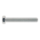 SS14100 Zinc Plated HT Setscrew M14 x 100mm DIN 933 Pack of 10