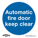 Worksafe Fire Door Safety Sign Pack