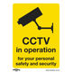 Worksafe CCTV Safety Sign