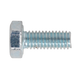 SS416 Zinc Plated HT Setscrew M4 x 16mm DIN 933 Pack of 50