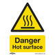 Hot Surface Safety Sign