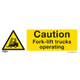 Worksafe Forklift Safety Sign Pack