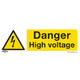 Worksafe Danger High Voltage Safety Sign Pack