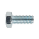 SS512 Zinc Plated HT Setscrew M5 x 12mm DIN 933 Pack of 50