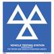 MOT Testing Station Safety Sign
