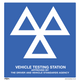 Worksafe MOT Testing Station Sign