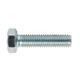 SS520 Zinc Plated HT Setscrew M5 x 20mm DIN 933 Pack of 50