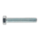 SS530 Zinc Plated HT Setscrew M5 x 30mm DIN 933 Pack of 50