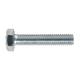 SS630 Zinc Plated HT Setscrew M6 x 30mm DIN 933 Pack of 50