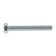 SS650 Zinc Plated HT Setscrew M6 x 50mm DIN 933 Pack of 50