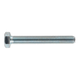 SS860 Zinc Plated HT Setscrew M8 x 60mm DIN 933 Pack of 50