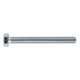 SS875 Zinc Plated HT Setscrew M8 x 75mm DIN 933 Pack of 25