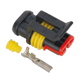2-Way Superseal Female Connector Pack of 5 [SSC2F]