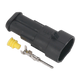 2-Way Superseal Male Connector Pack of 5 [SSC2M]