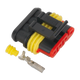 4-Way Superseal Female Connector Pack of 3 [SSC4F]