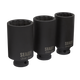 Impact Hub Nut Socket Set 3pc 12-Point [SX051]