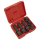 Spline Socket Bit Set 6pc 1/2 Drive