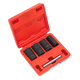 Locking Wheel Nut Removal Set 1/2 Sq Drive 5pc [SX201]