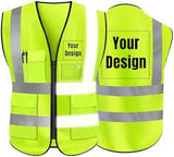 HDEC 3M Hi-Vis Yellow Safety Vest - Free Size