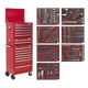 Tool Chest 14 Drawer 446pc Red