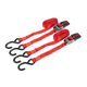 Ratchet Strap S-Hooks 25mm 4m Pair