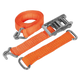 Steel Wheel Car Transporter Ratchet Strap